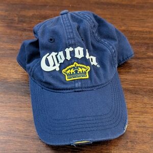 Corona Yellow and Navy Cap Men's EUC